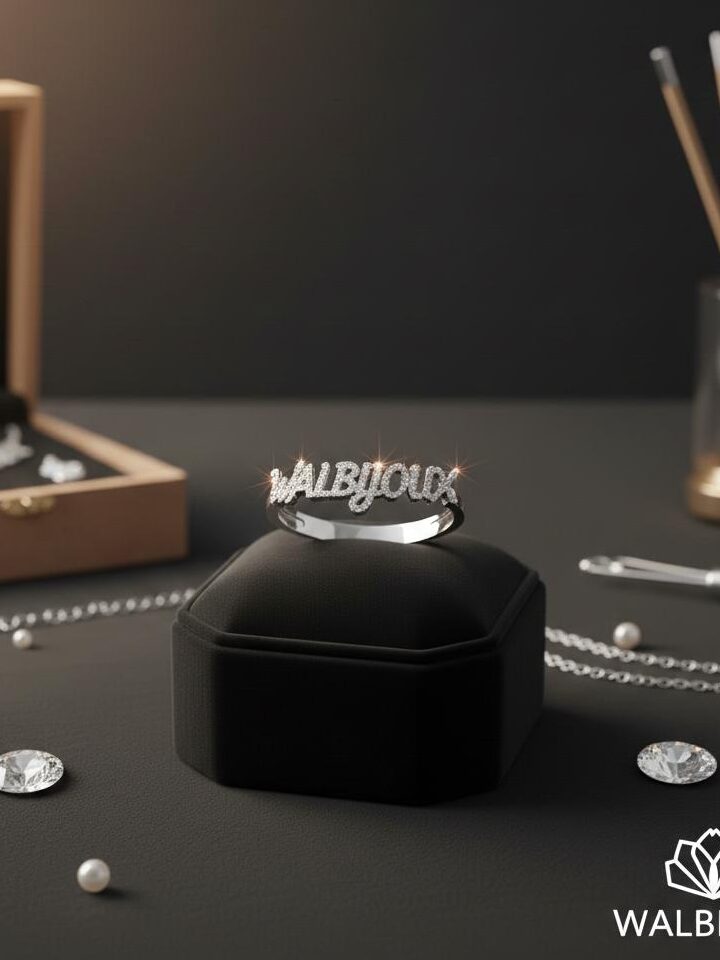 Bague Prénom Strass